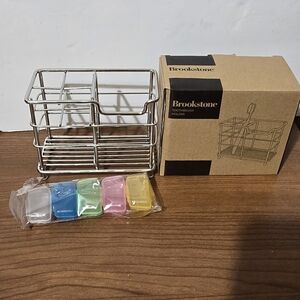 Brookstone Wire Frame Toothbrush Organizer